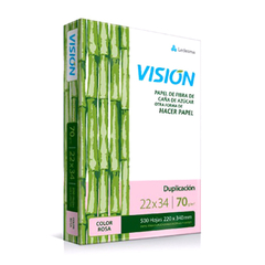 Resma Oficio 70 gr Visión Rosa - comprar online