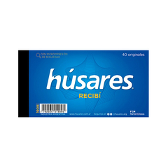 Talonario de recibos Húsares