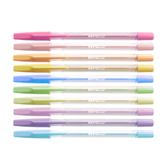 Bolígrafos Ezco pastel x10 - comprar online