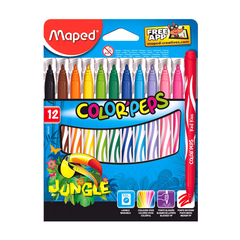 Fibras Maped Jungle x12