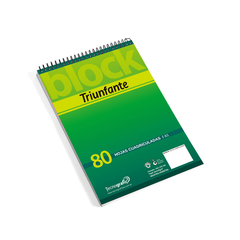 Block c/esp cuadriculado A5 Triunfante - comprar online