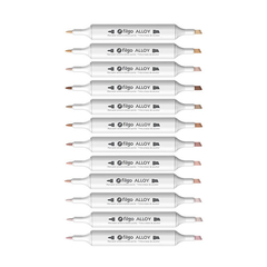 Marcadores Filgo Alloy Piel x12 - Simple