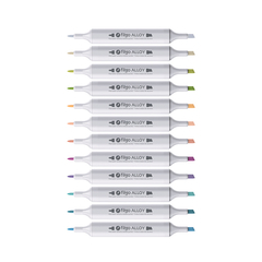 Marcadores Filgo Alloy Pastel x12 - Simple