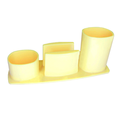 Organizador pastel Liggo amarillo