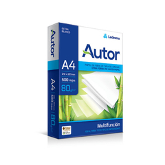 Resma A4 80 gr Autor