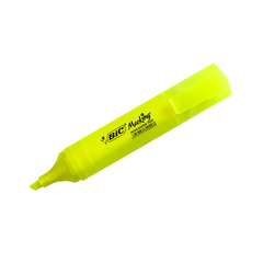 Resaltador Bic marking chato neón - comprar online
