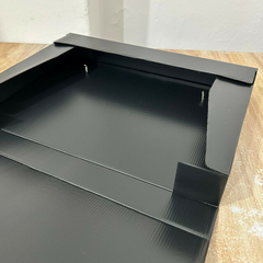 Caja c/elástico 5 cm Negro - Simple