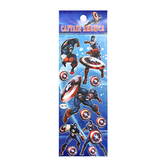 Stickers brillosos Capitán América - comprar online