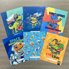 Carátulas PPR Escolar x6 Dino en internet
