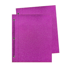 Carpeta escolar tapas Nº 3 glitter Fucsia - comprar online