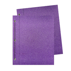 Carpeta escolar tapas Nº 3 glitter Violeta - comprar online