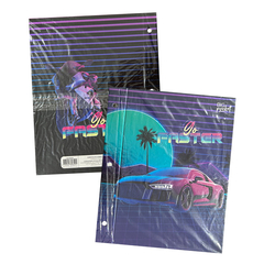 Carpeta escolar tapas PPR Street Racing - comprar online