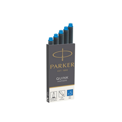 Repuesto cartucho Parker p/pluma azul
