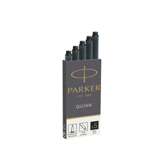 Repuesto cartucho Parker p/pluma negro