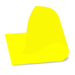 Cartulina color AMARILLO