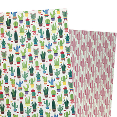 Cartulina fantasía Cactus - Simple