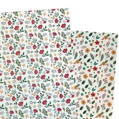 Cartulina fantasía Flores - Simple
