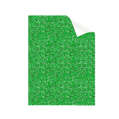Cartulina c/glitter A4 Verde