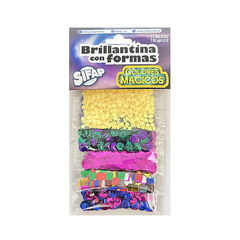 Brillantina c/formas - Colores mágicos - comprar online