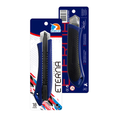 Cutter plástico Ezco c/guía 18 mm ETERNA en internet