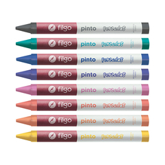 Crayones Filgo perlados x8 - Simple