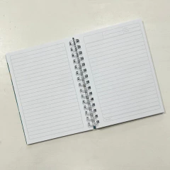 Cuad c/esp rayado TD A5 Mármol Verde en internet