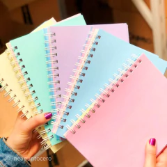 Cuad c/esp liso A5 Punto Cero Stationery en internet