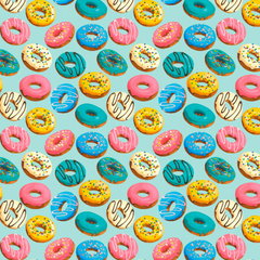 Cartulina fantasía Dulces y Donas en internet