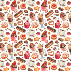 Cartulina fantasía Dulces y Donas - comprar online