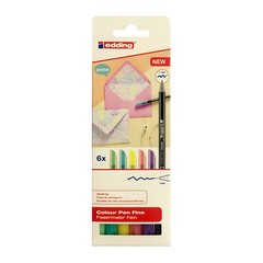 Fibras Edding Pastel 1200