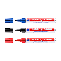 Marcador permanente Edding 3000