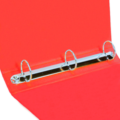 Carpeta escolar 3x40 PVC color rojo - comprar online