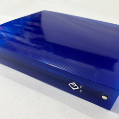 Carpeta escolar 3x40 tonalizada azul en internet