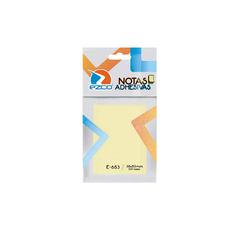 Notas adhesivas amarillas 38 x 50 mm - comprar online
