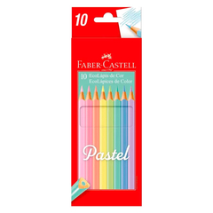 Lápices Faber Castell pastel x10