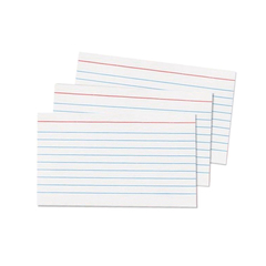 Ficha rayada Nº 1 (12 x 8 cm) - comprar online