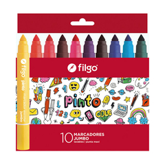 Marcadores Filgo Jumbo x10