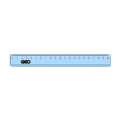 Regla GEO 20 cm