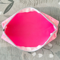 Cartuchera glitter Rosa - tienda online