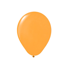 Globo color liso 9" Naranja