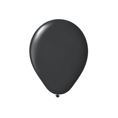 Globo color liso 9" Negro