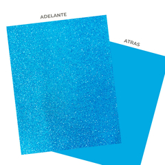 Goma eva glitter CELESTE - Simple