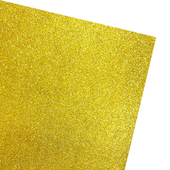Goma eva glitter DORADO