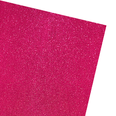 Goma eva glitter FUCSIA