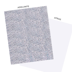 Goma eva glitter PLATA en internet