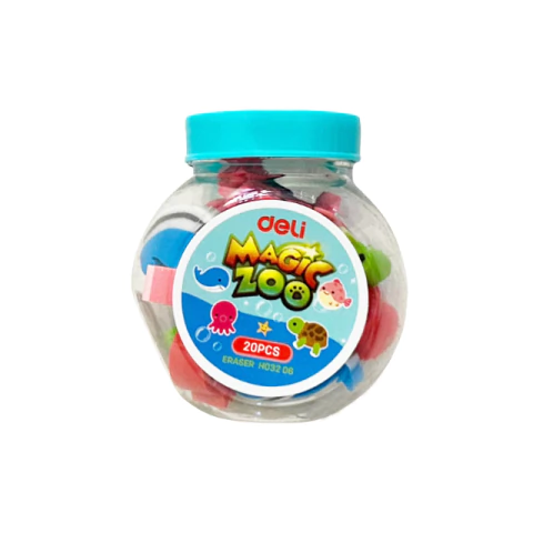 Gomas mini Magic Zoo frasco x20 - comprar online