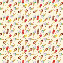 Cartulina fantasía Helados en internet