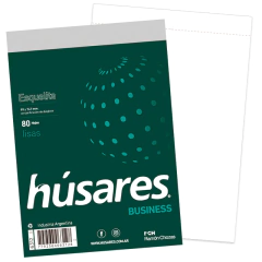 Block liso A6 Húsares - comprar online