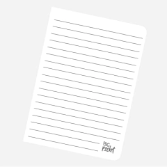 Libreta hojas rayadas A5 Femenina - comprar online
