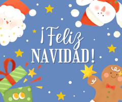 Tarjeta de Navidad 6 x 8 - Simple